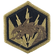 336th Military Intelligence Brigade OCP Scorpion Shoulder Patch With Velcro